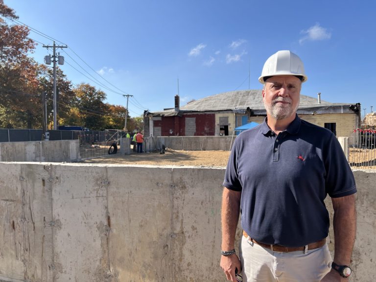 Construction for new department of public works building enters first phase Construction for new department of public works building enters first phase