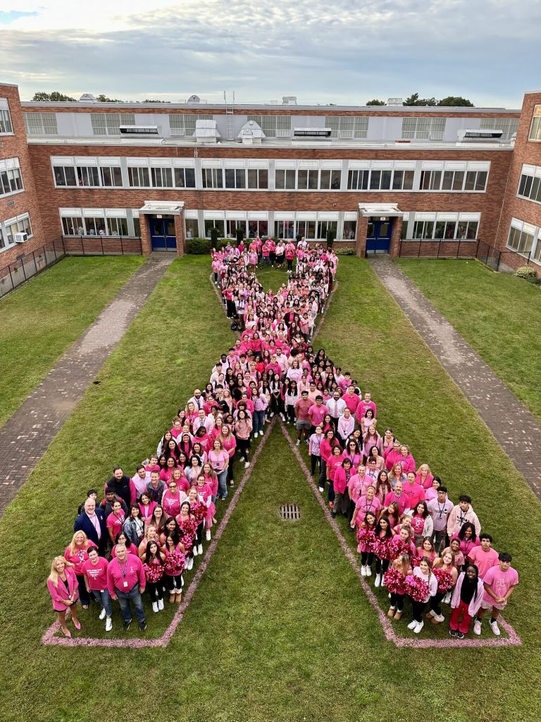 New Hyde Park Memorial High School hosts annual Pink It Up Day New Hyde Park Memorial High School hosts annual Pink It Up Day
