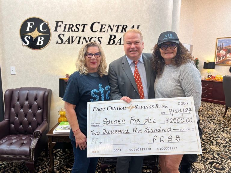 First Central Savings Bank distributes $50,000 in grants to local nonprofits